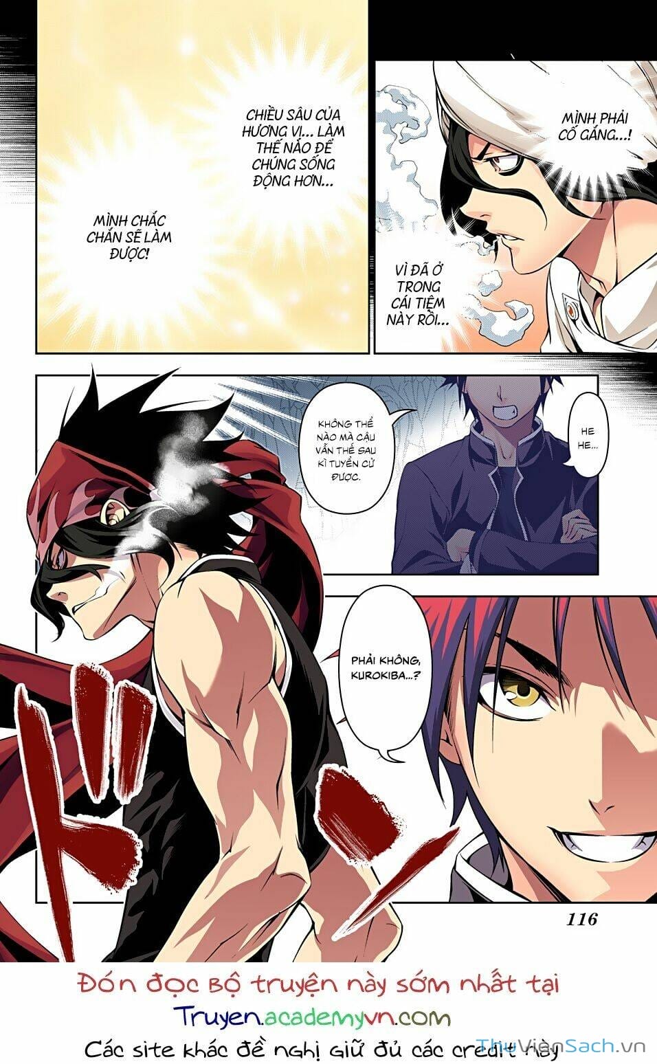 Truyện Tranh Vua Bếp Soma - Cuộc Chiến Ẩm Thực trang 7