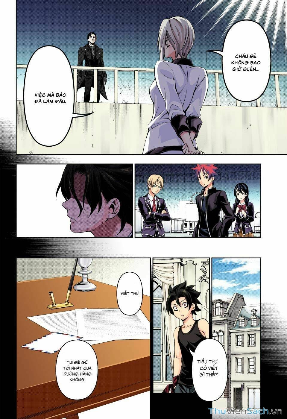 Truyện Tranh Vua Bếp Soma - Cuộc Chiến Ẩm Thực trang 7