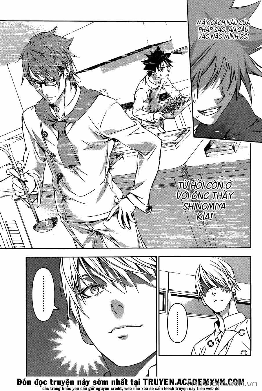 Truyện Tranh Vua Bếp Soma - Cuộc Chiến Ẩm Thực trang 7