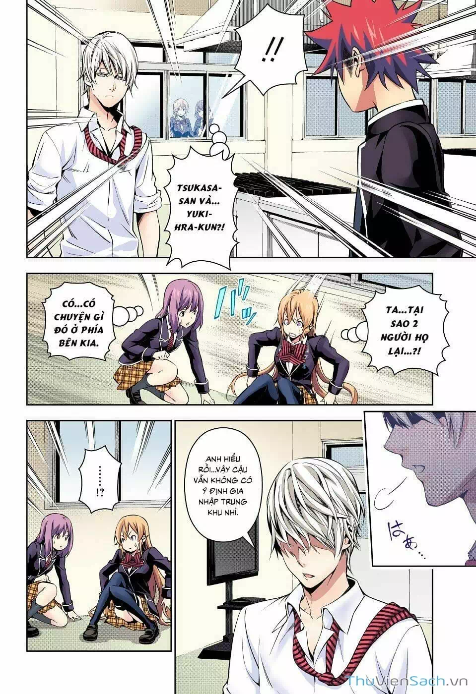 Truyện Tranh Vua Bếp Soma - Cuộc Chiến Ẩm Thực trang 7