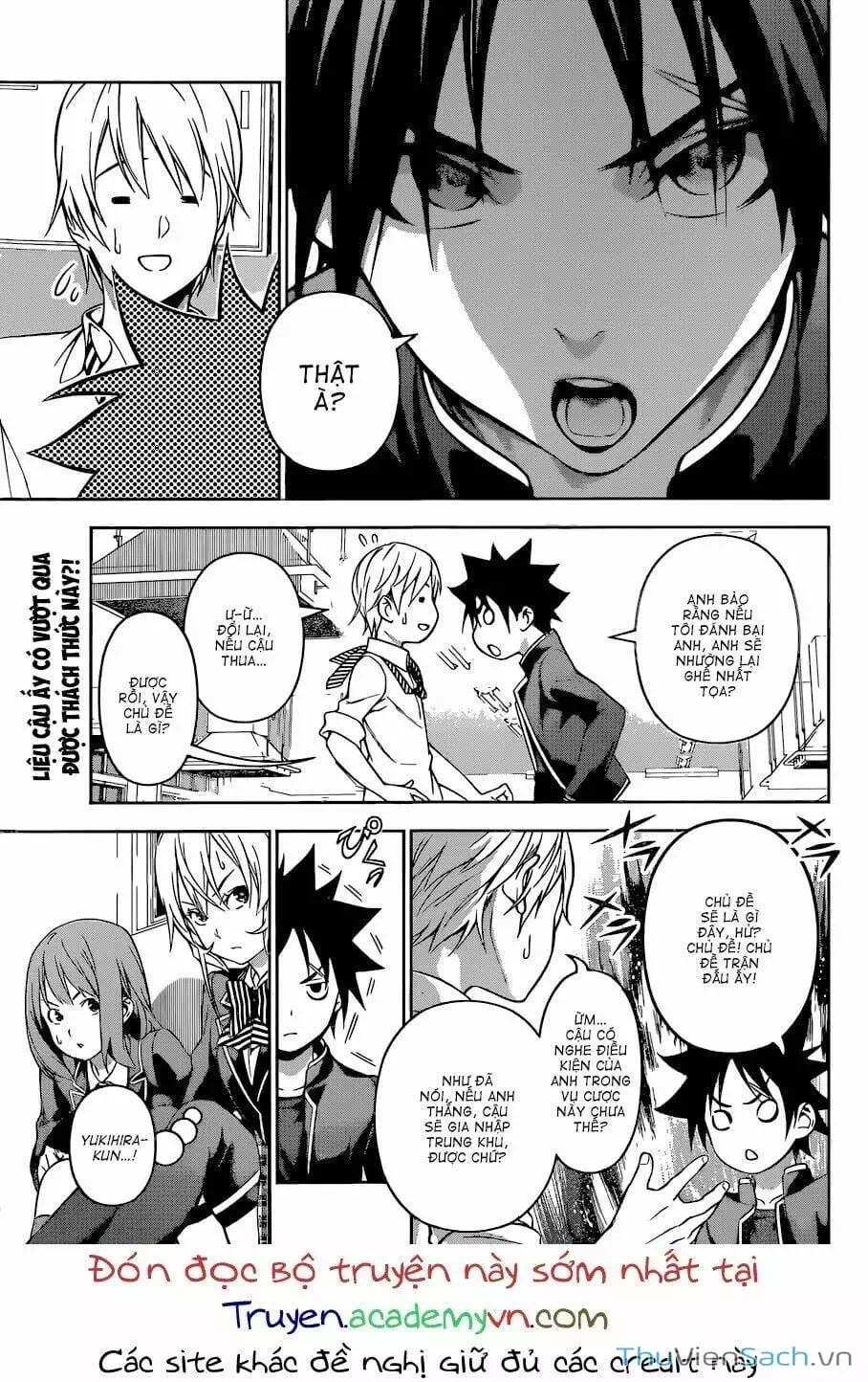 Truyện Tranh Vua Bếp Soma - Cuộc Chiến Ẩm Thực trang 7