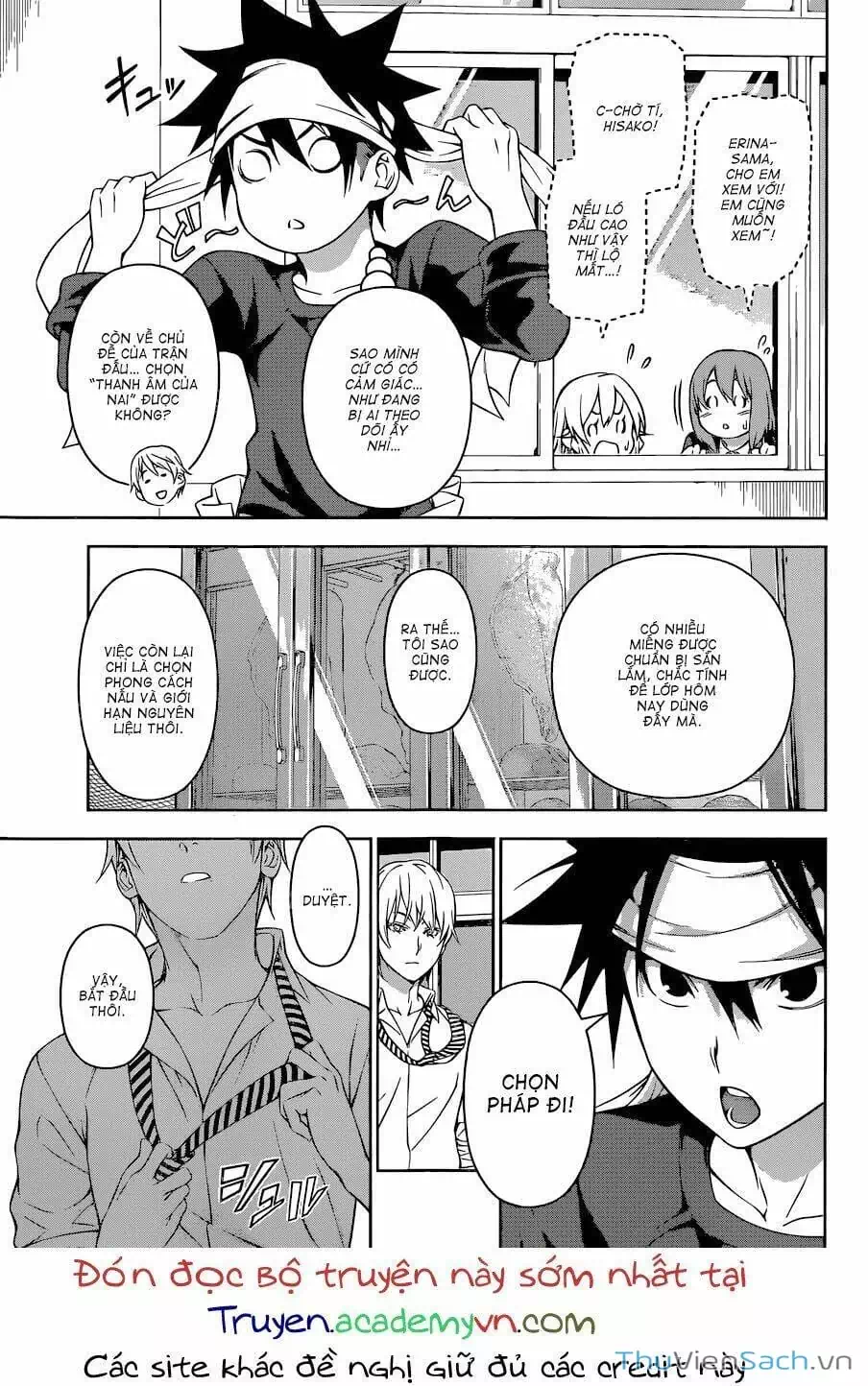 Truyện Tranh Vua Bếp Soma - Cuộc Chiến Ẩm Thực trang 7