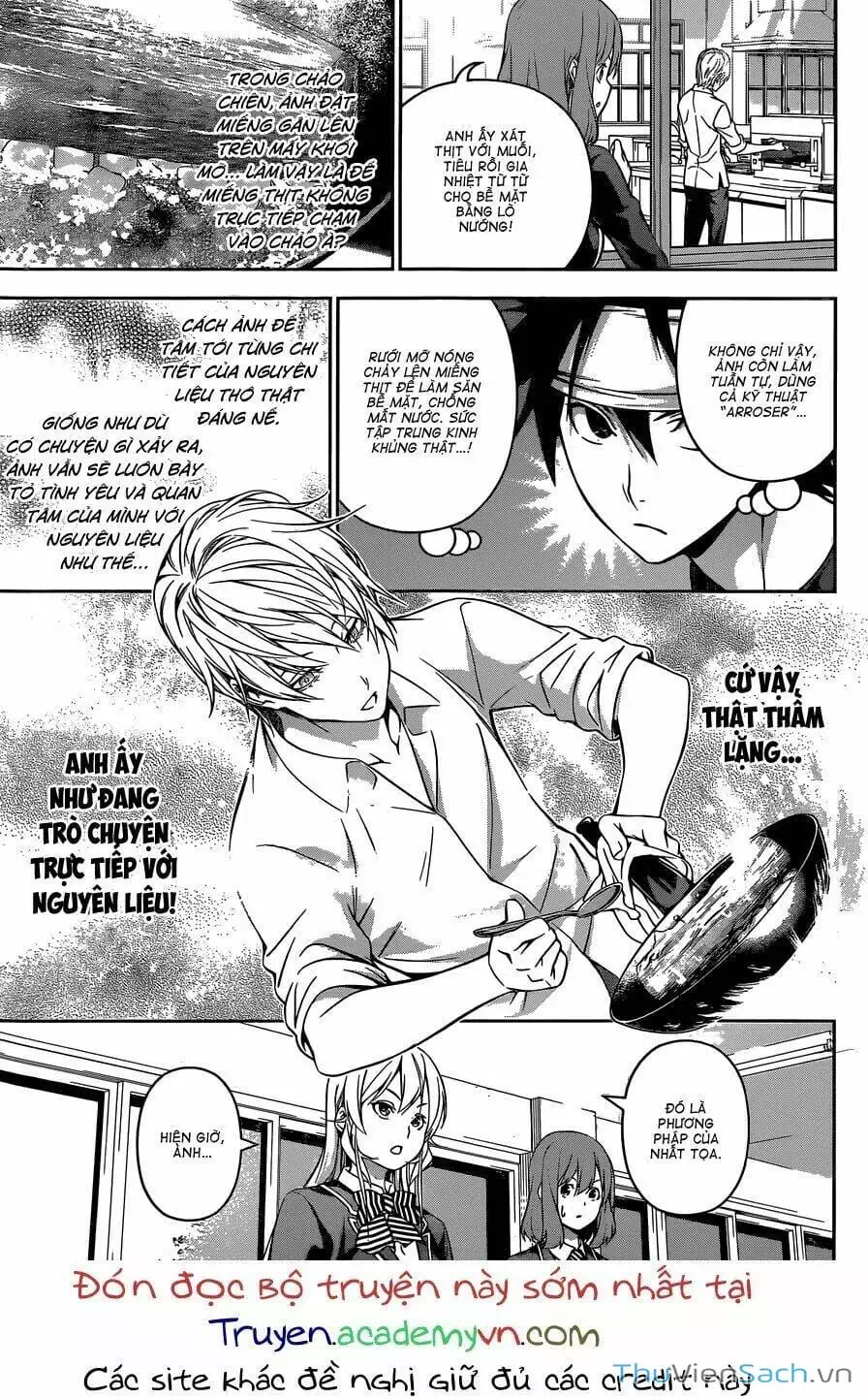 Truyện Tranh Vua Bếp Soma - Cuộc Chiến Ẩm Thực trang 7
