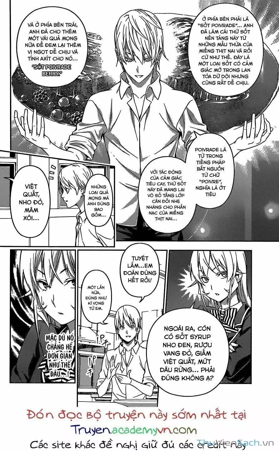 Truyện Tranh Vua Bếp Soma - Cuộc Chiến Ẩm Thực trang 7