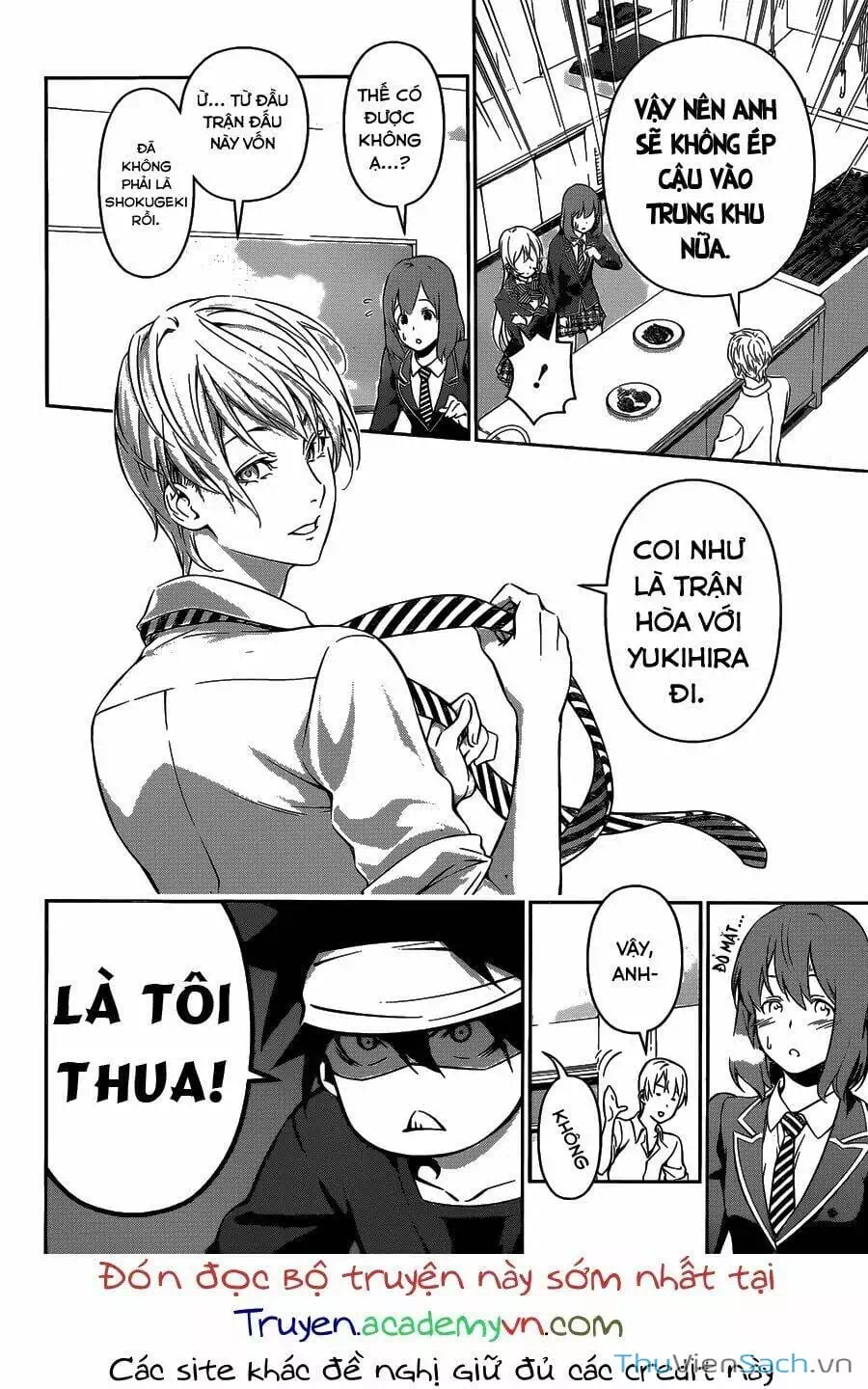 Truyện Tranh Vua Bếp Soma - Cuộc Chiến Ẩm Thực trang 7