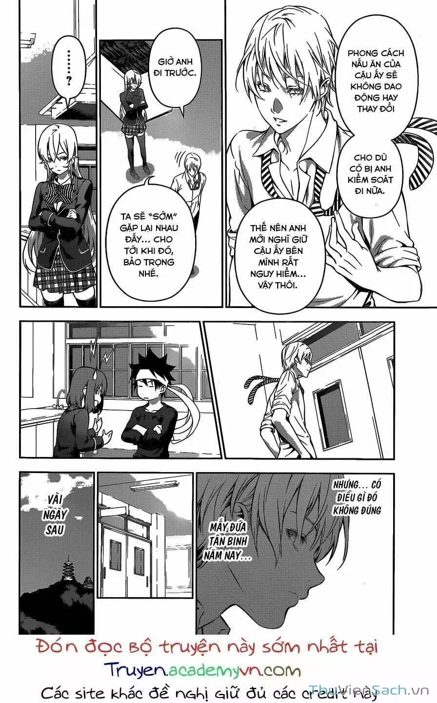 Truyện Tranh Vua Bếp Soma - Cuộc Chiến Ẩm Thực trang 7