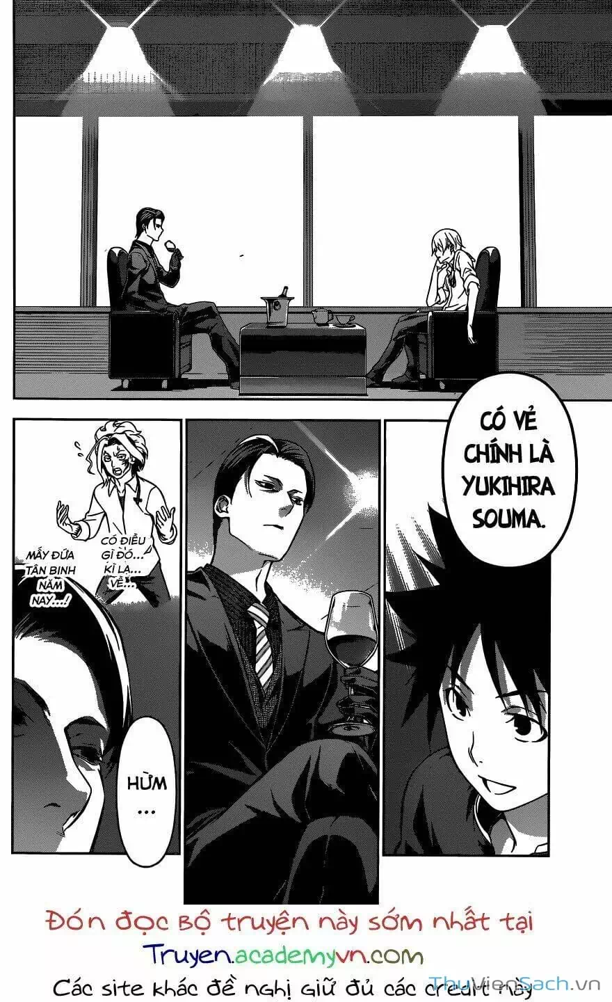 Truyện Tranh Vua Bếp Soma - Cuộc Chiến Ẩm Thực trang 7