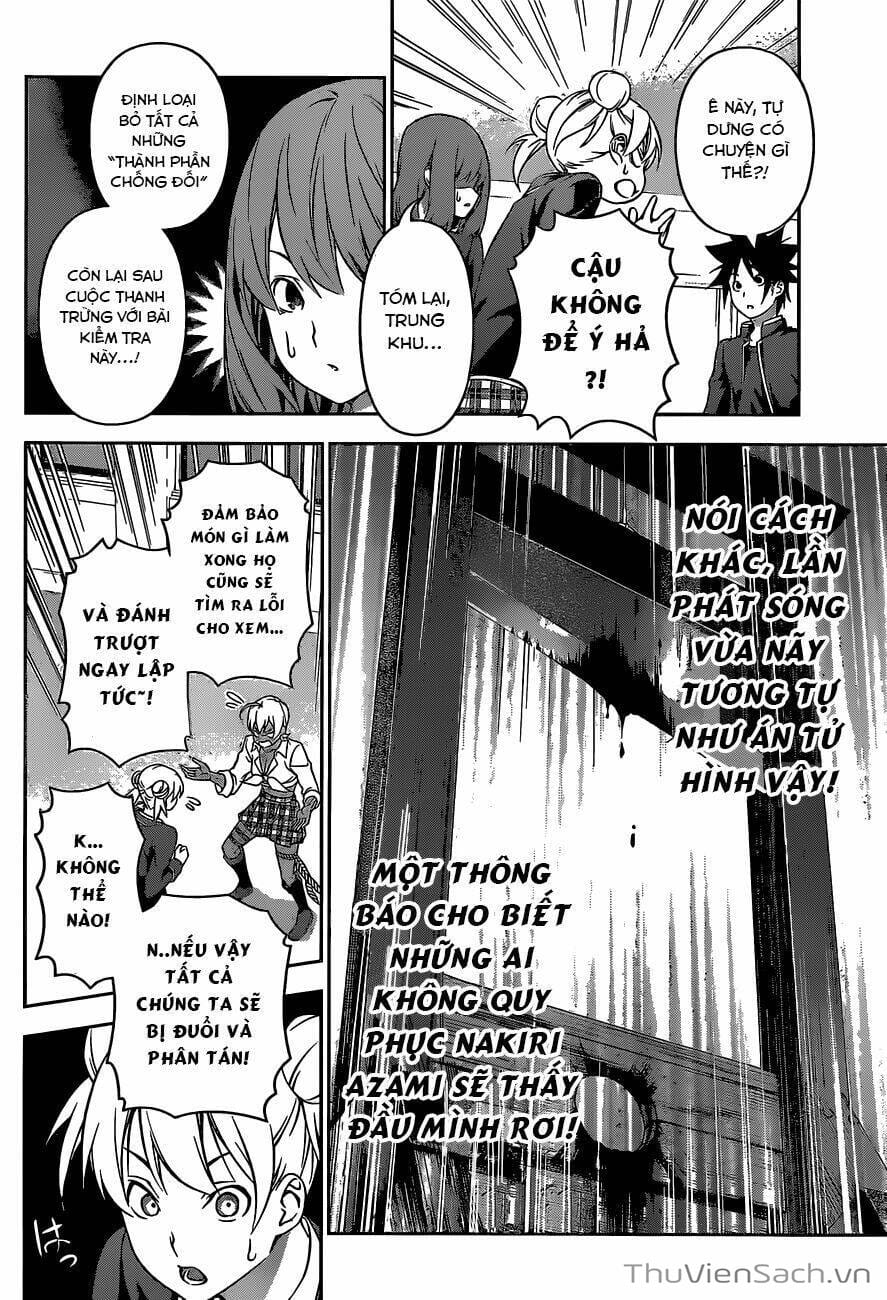 Truyện Tranh Vua Bếp Soma - Cuộc Chiến Ẩm Thực trang 7