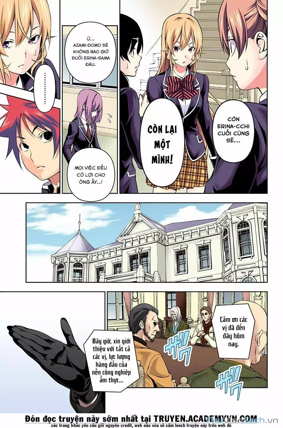 Truyện Tranh Vua Bếp Soma - Cuộc Chiến Ẩm Thực trang 7