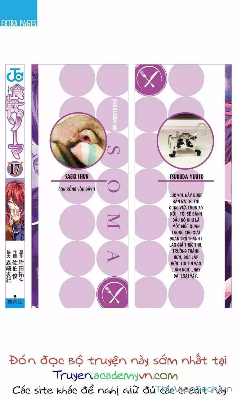 Truyện Tranh Vua Bếp Soma - Cuộc Chiến Ẩm Thực trang 7