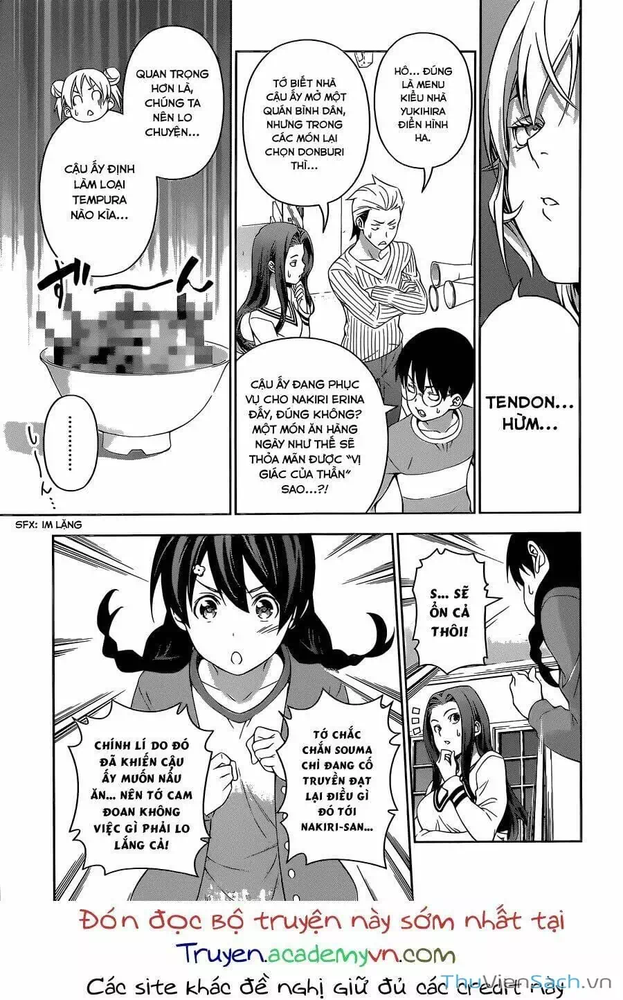 Truyện Tranh Vua Bếp Soma - Cuộc Chiến Ẩm Thực trang 7