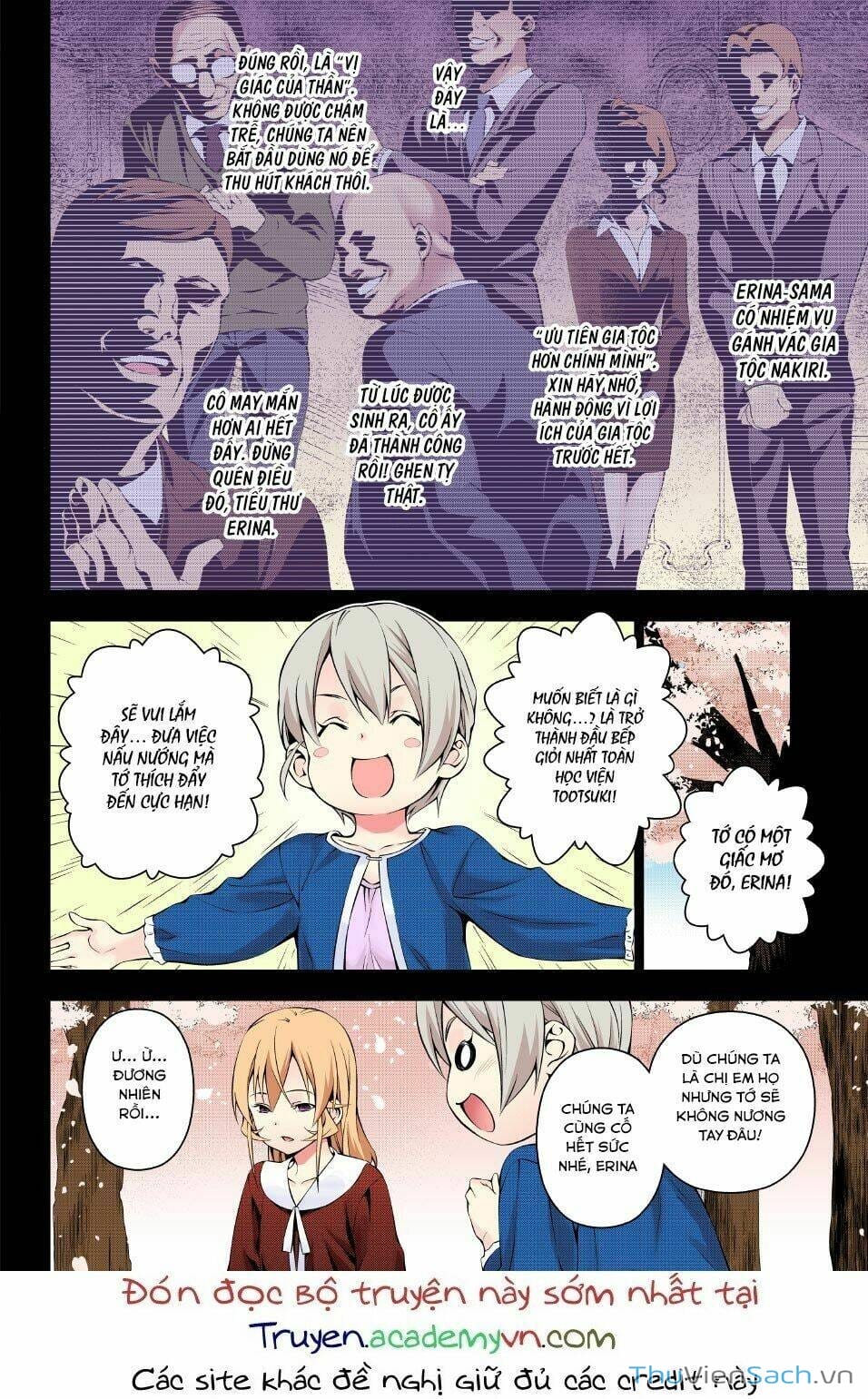 Truyện Tranh Vua Bếp Soma - Cuộc Chiến Ẩm Thực trang 7