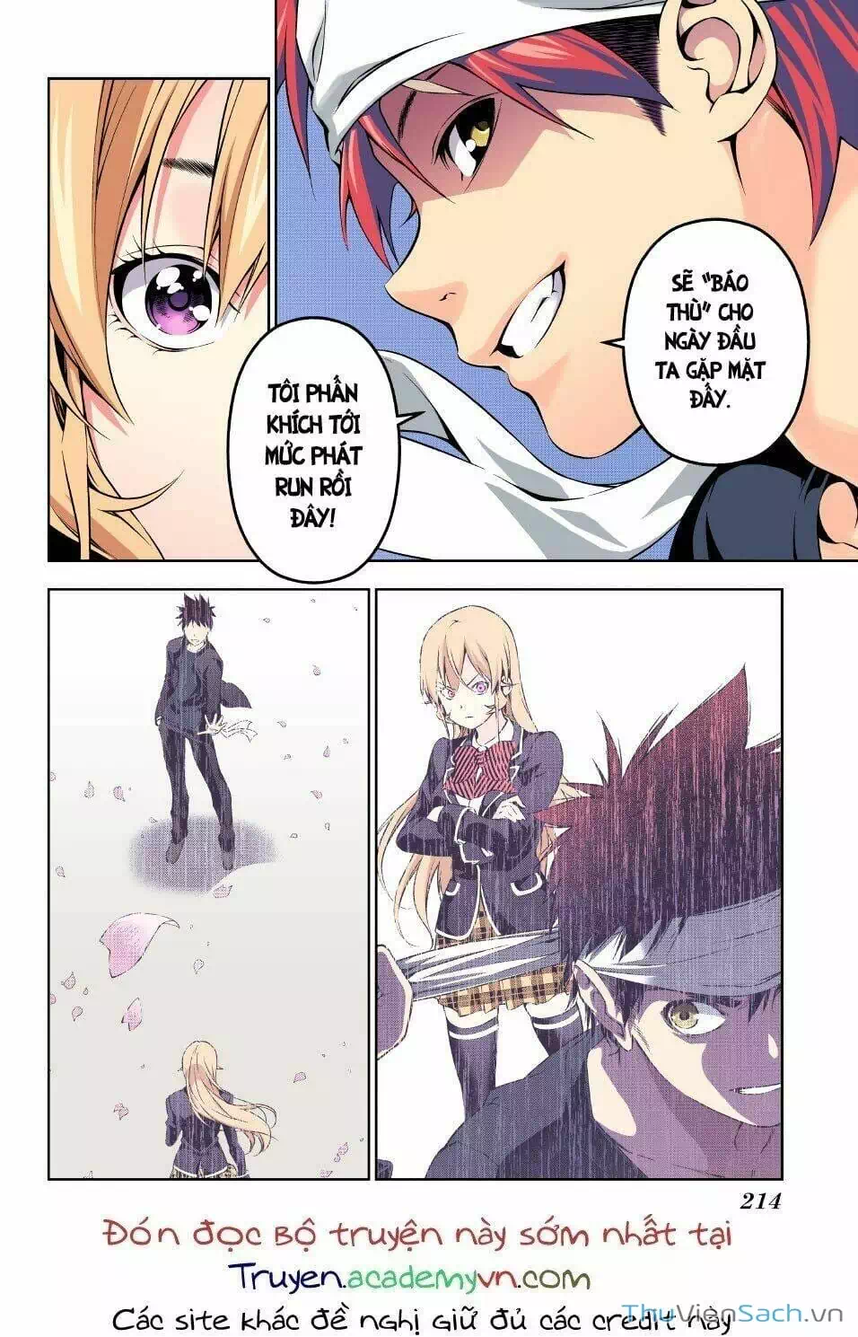 Truyện Tranh Vua Bếp Soma - Cuộc Chiến Ẩm Thực trang 7