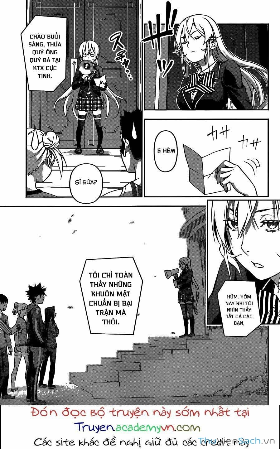 Truyện Tranh Vua Bếp Soma - Cuộc Chiến Ẩm Thực trang 7