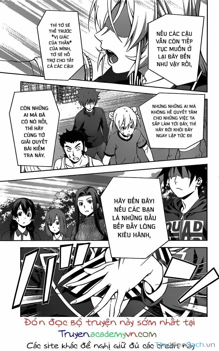 Truyện Tranh Vua Bếp Soma - Cuộc Chiến Ẩm Thực trang 7