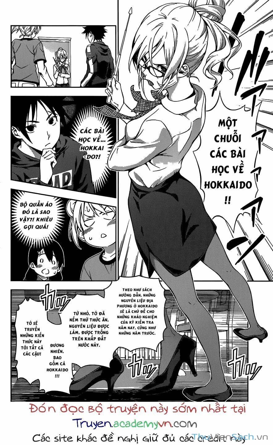 Truyện Tranh Vua Bếp Soma - Cuộc Chiến Ẩm Thực trang 7