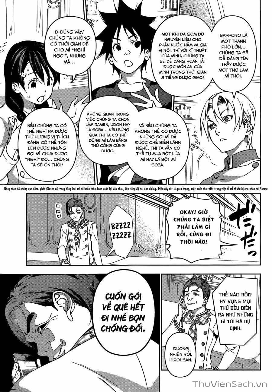 Truyện Tranh Vua Bếp Soma - Cuộc Chiến Ẩm Thực trang 7