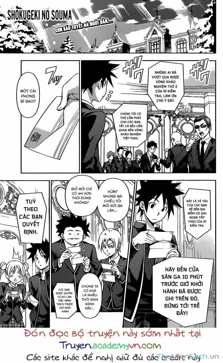 Truyện Tranh Vua Bếp Soma - Cuộc Chiến Ẩm Thực trang 7