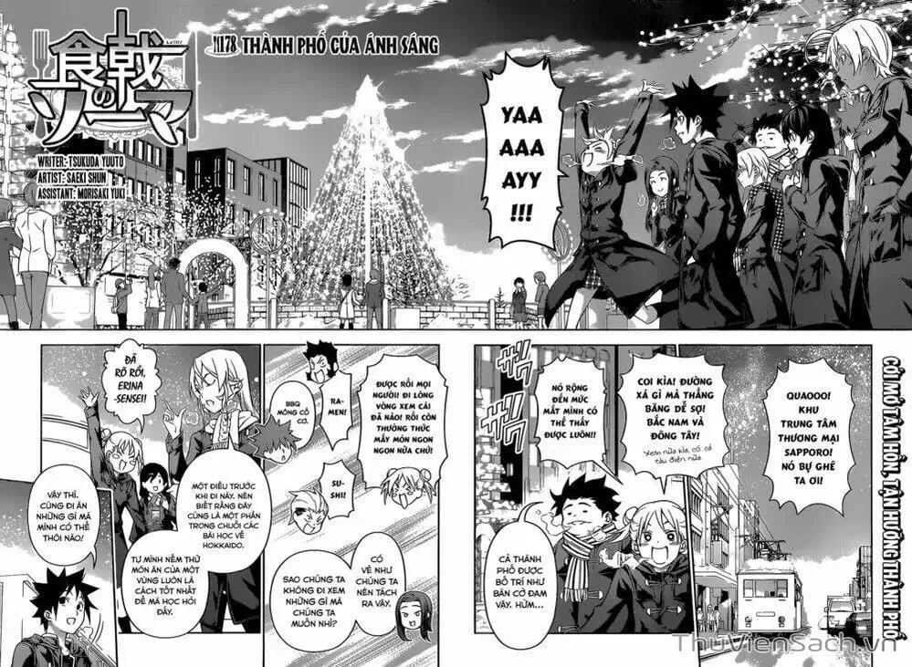 Truyện Tranh Vua Bếp Soma - Cuộc Chiến Ẩm Thực trang 7