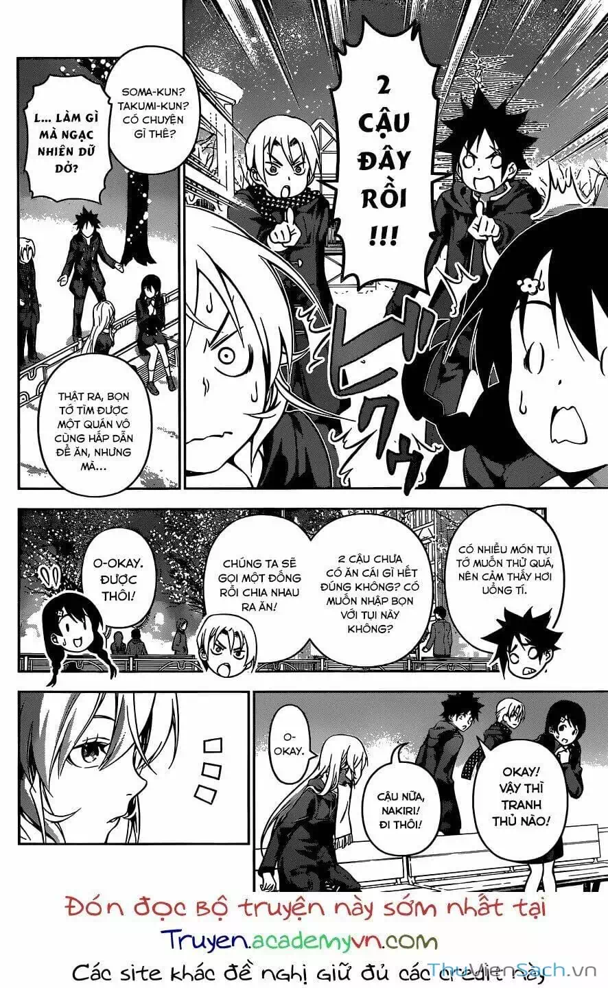 Truyện Tranh Vua Bếp Soma - Cuộc Chiến Ẩm Thực trang 7