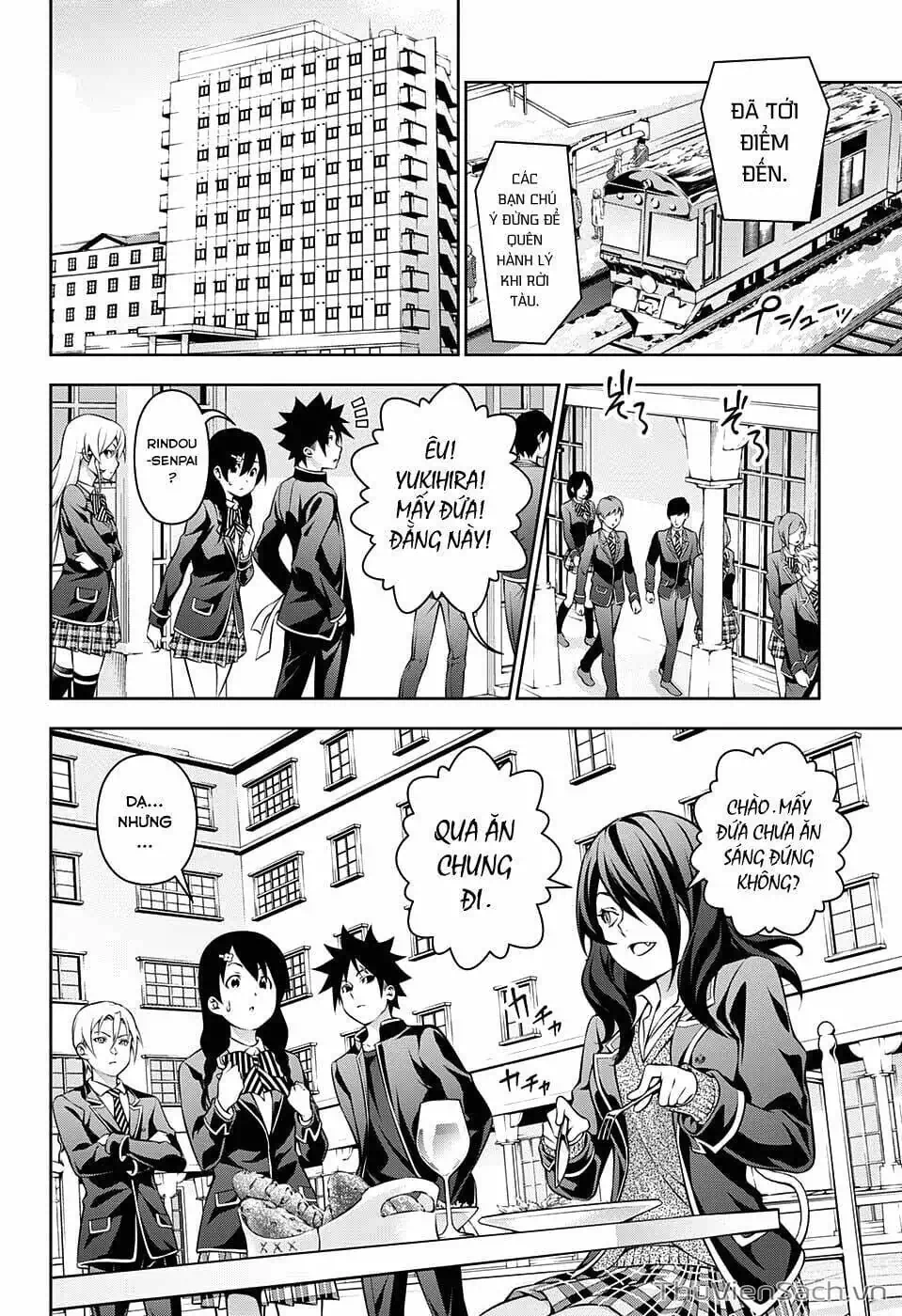 Truyện Tranh Vua Bếp Soma - Cuộc Chiến Ẩm Thực trang 7