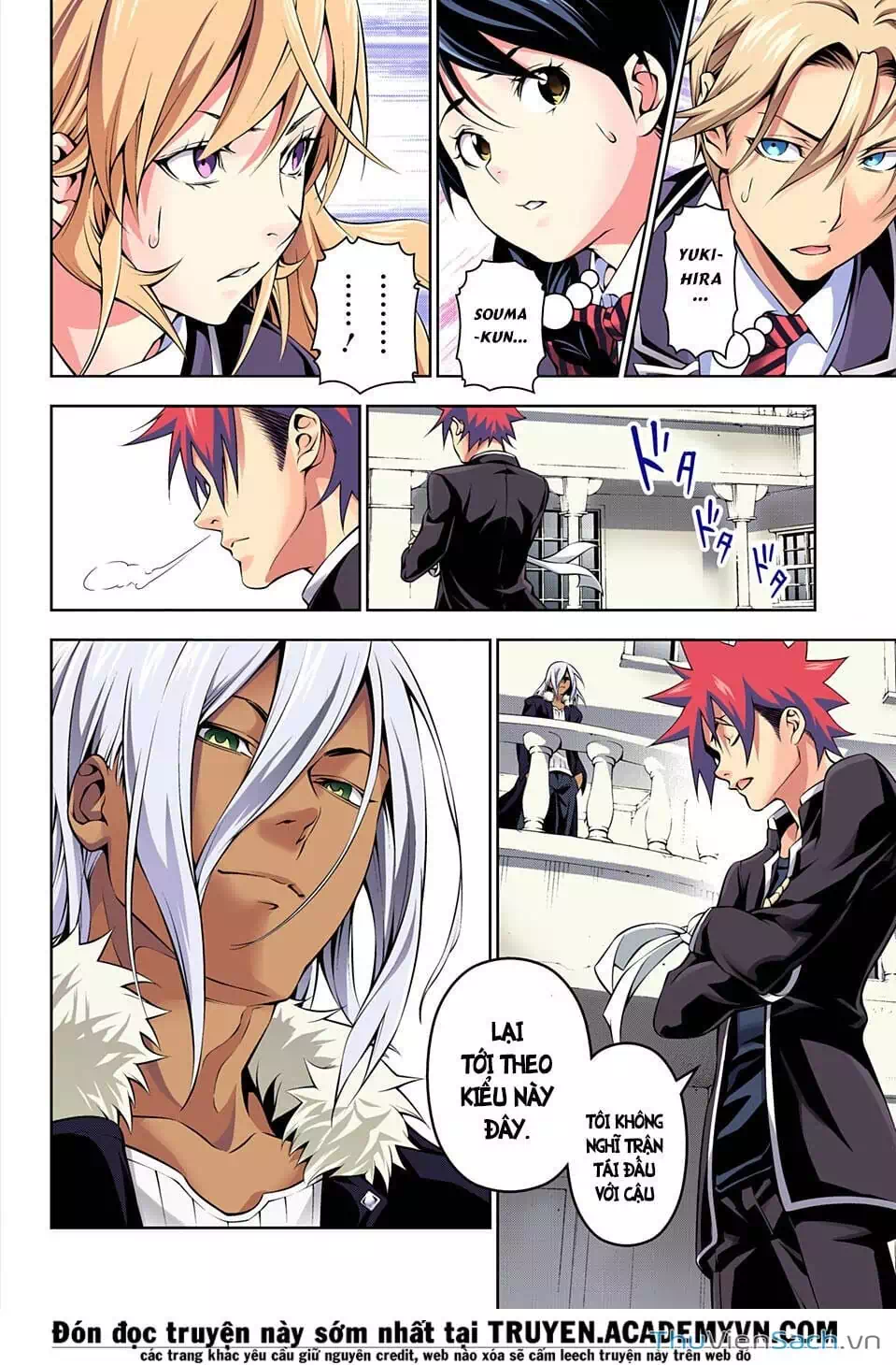 Truyện Tranh Vua Bếp Soma - Cuộc Chiến Ẩm Thực trang 7