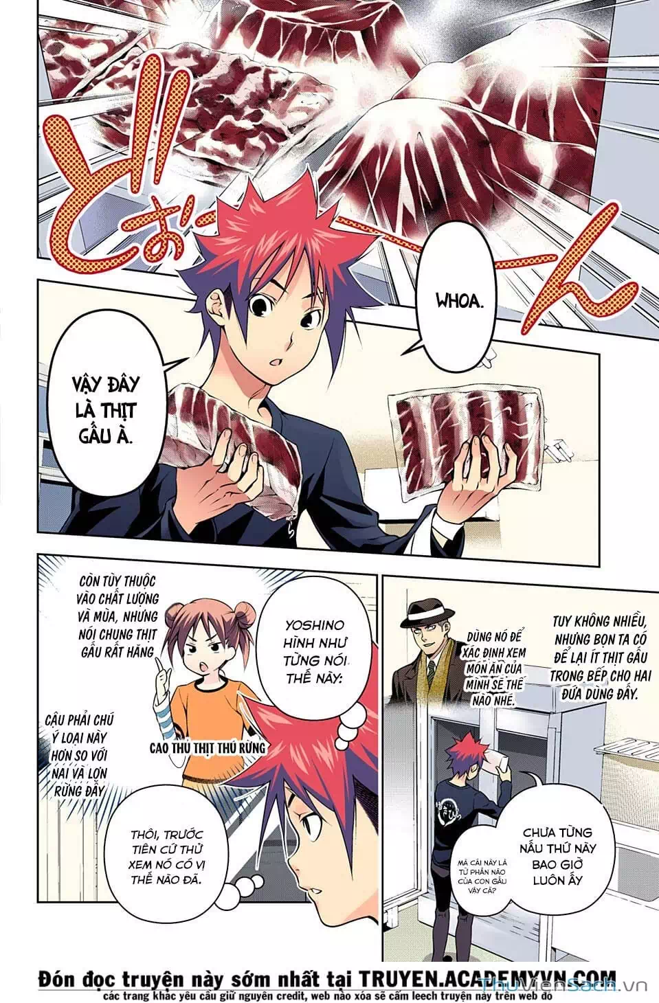 Truyện Tranh Vua Bếp Soma - Cuộc Chiến Ẩm Thực trang 7
