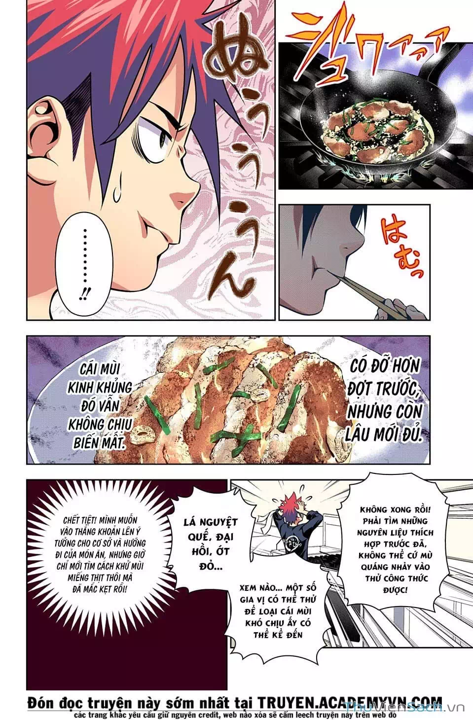 Truyện Tranh Vua Bếp Soma - Cuộc Chiến Ẩm Thực trang 7