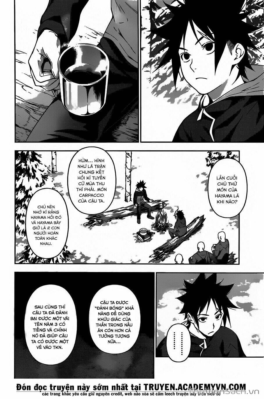 Truyện Tranh Vua Bếp Soma - Cuộc Chiến Ẩm Thực trang 7