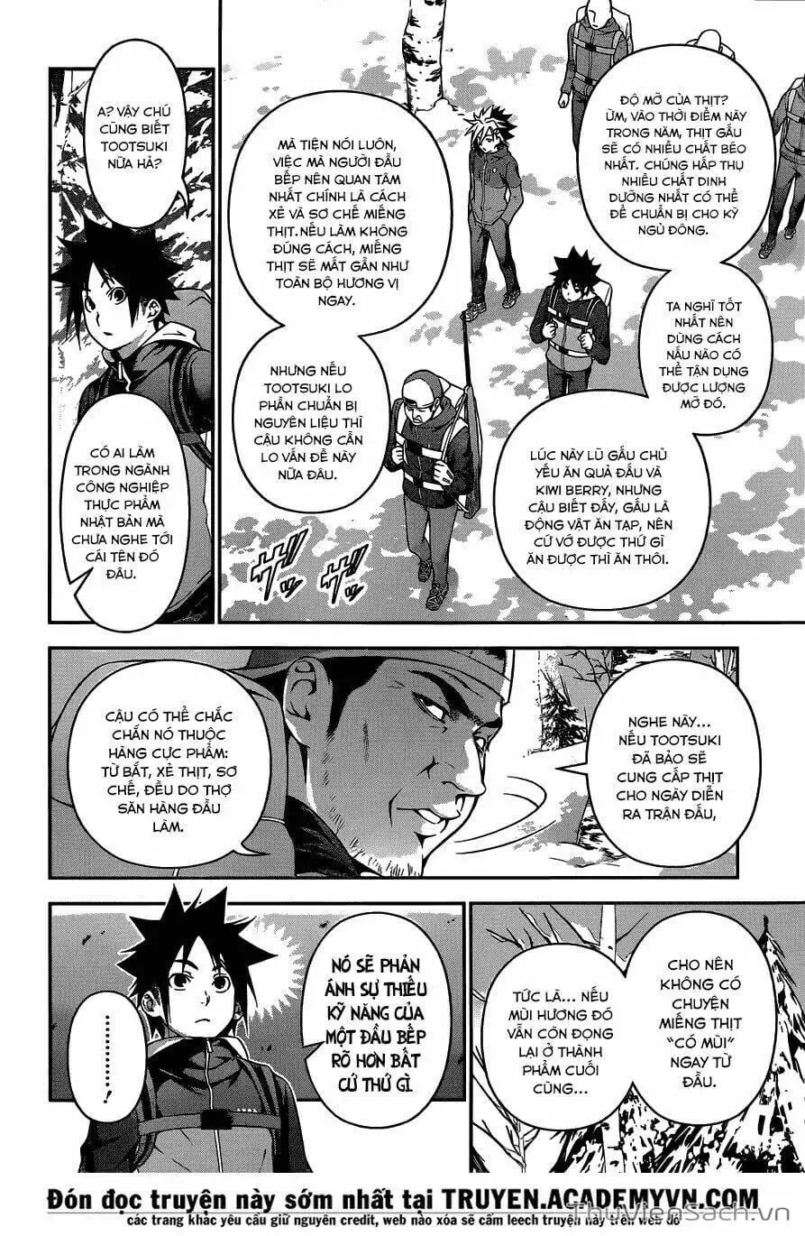 Truyện Tranh Vua Bếp Soma - Cuộc Chiến Ẩm Thực trang 7