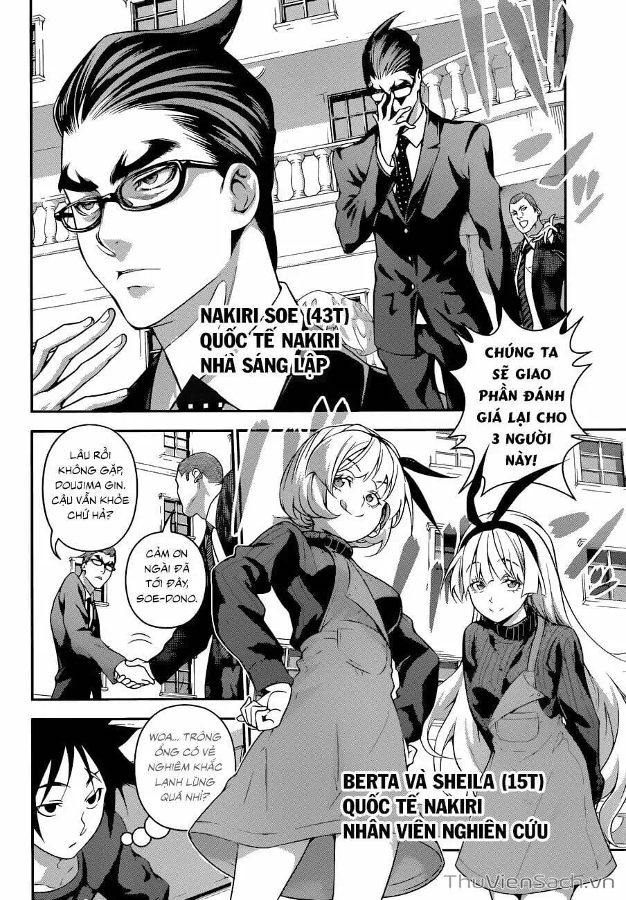 Truyện Tranh Vua Bếp Soma - Cuộc Chiến Ẩm Thực trang 7