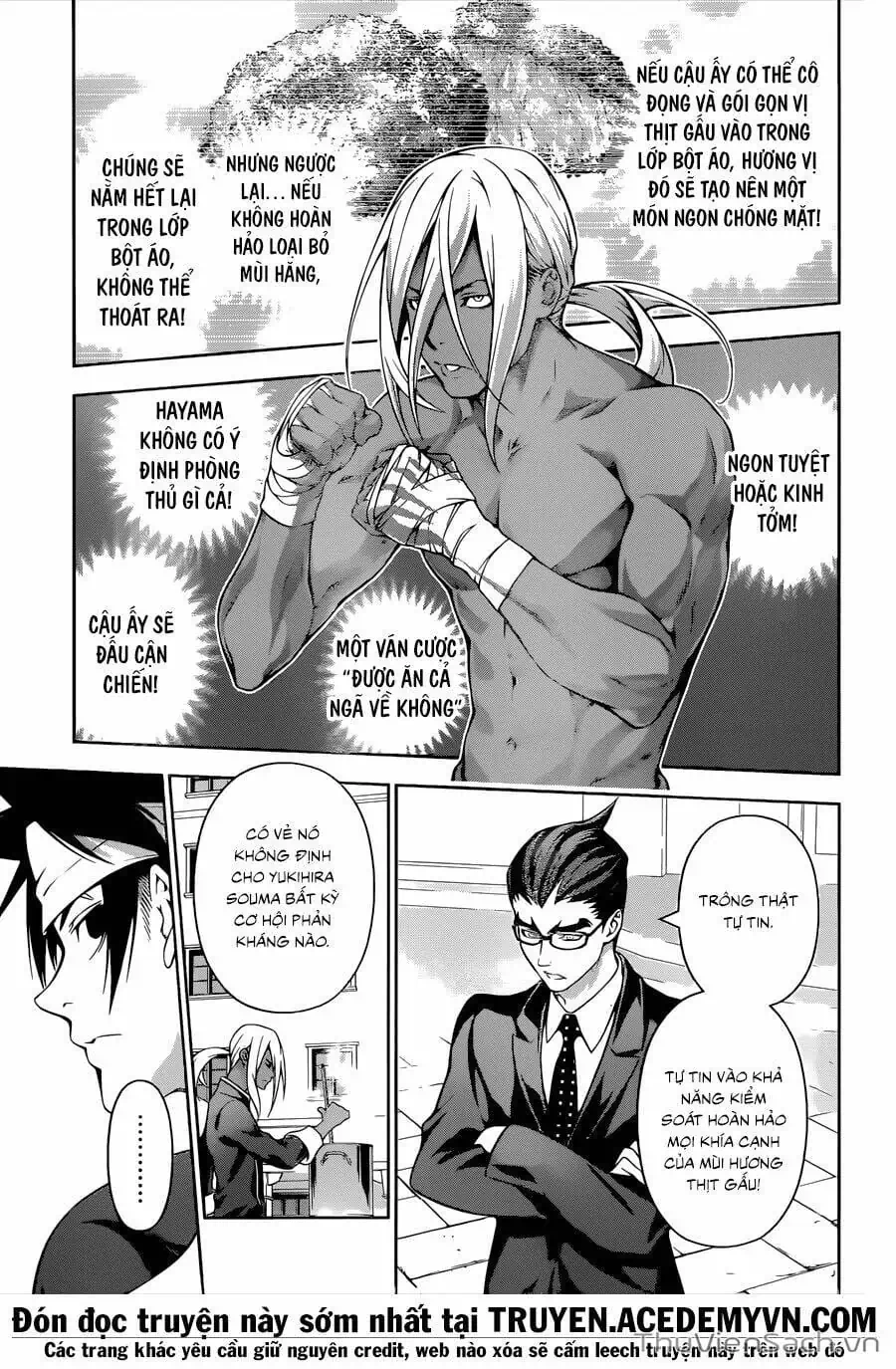 Truyện Tranh Vua Bếp Soma - Cuộc Chiến Ẩm Thực trang 7