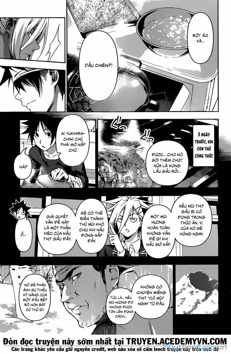 Truyện Tranh Vua Bếp Soma - Cuộc Chiến Ẩm Thực trang 7