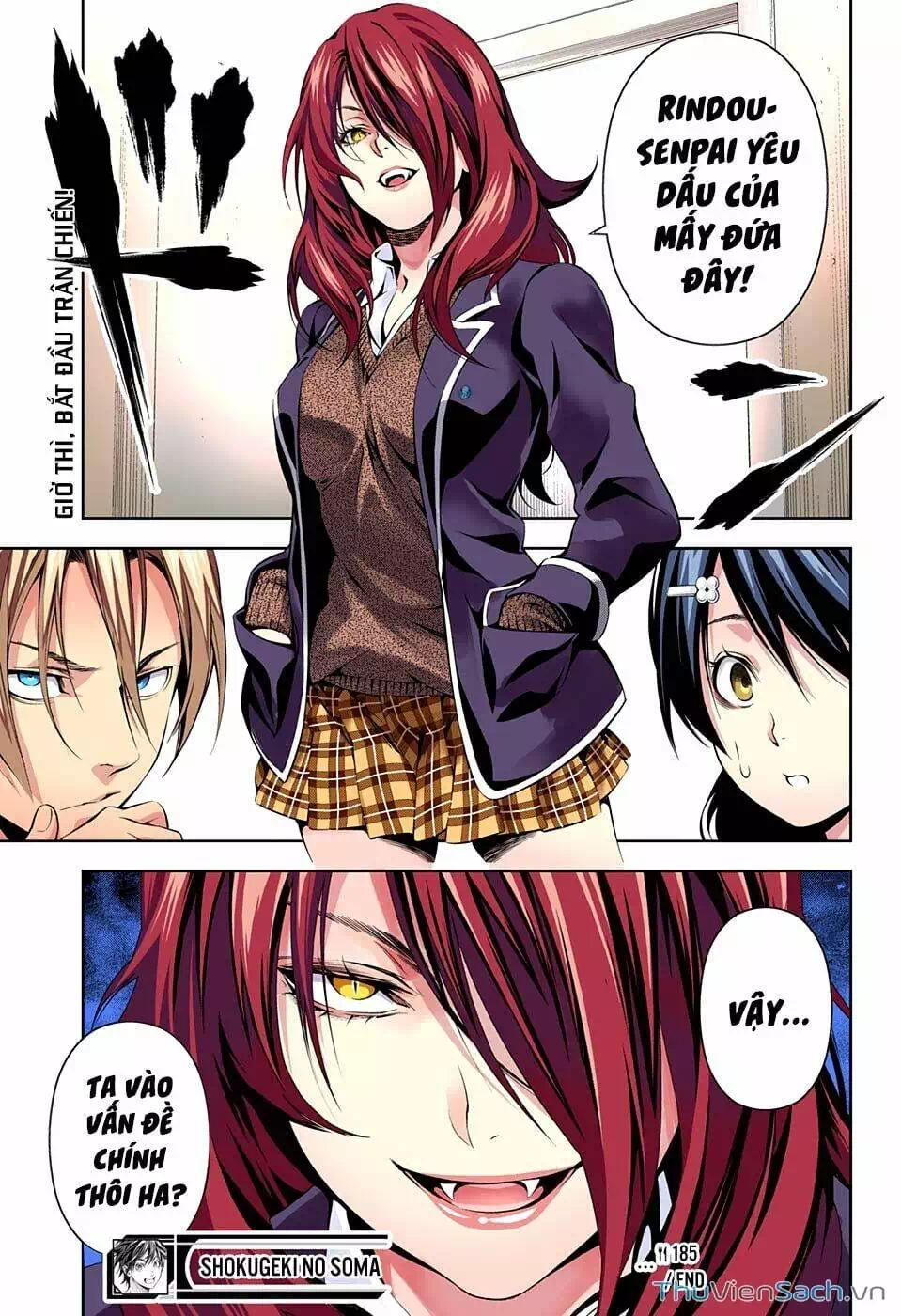 Truyện Tranh Vua Bếp Soma - Cuộc Chiến Ẩm Thực trang 7