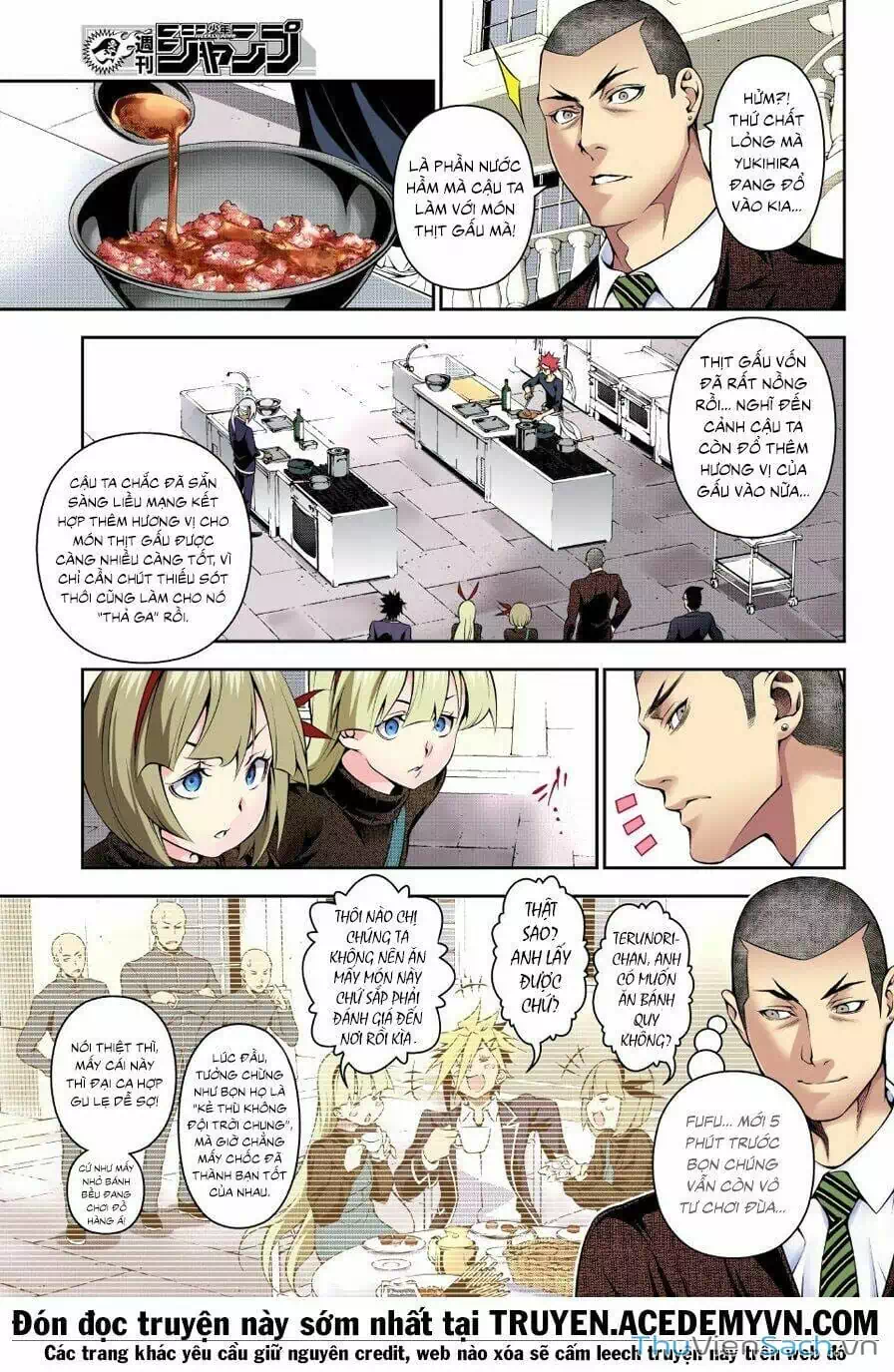 Truyện Tranh Vua Bếp Soma - Cuộc Chiến Ẩm Thực trang 7