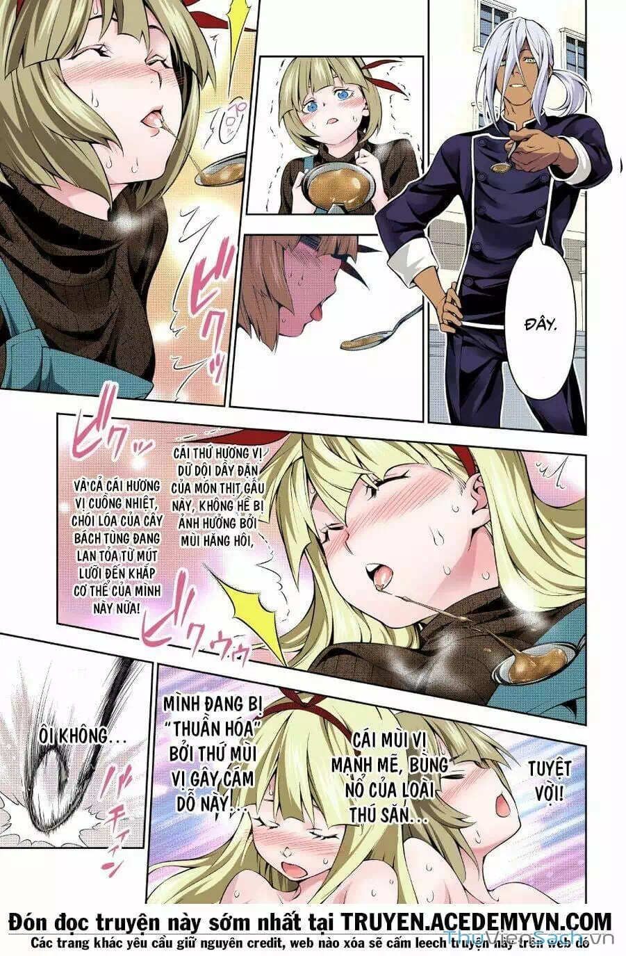 Truyện Tranh Vua Bếp Soma - Cuộc Chiến Ẩm Thực trang 7
