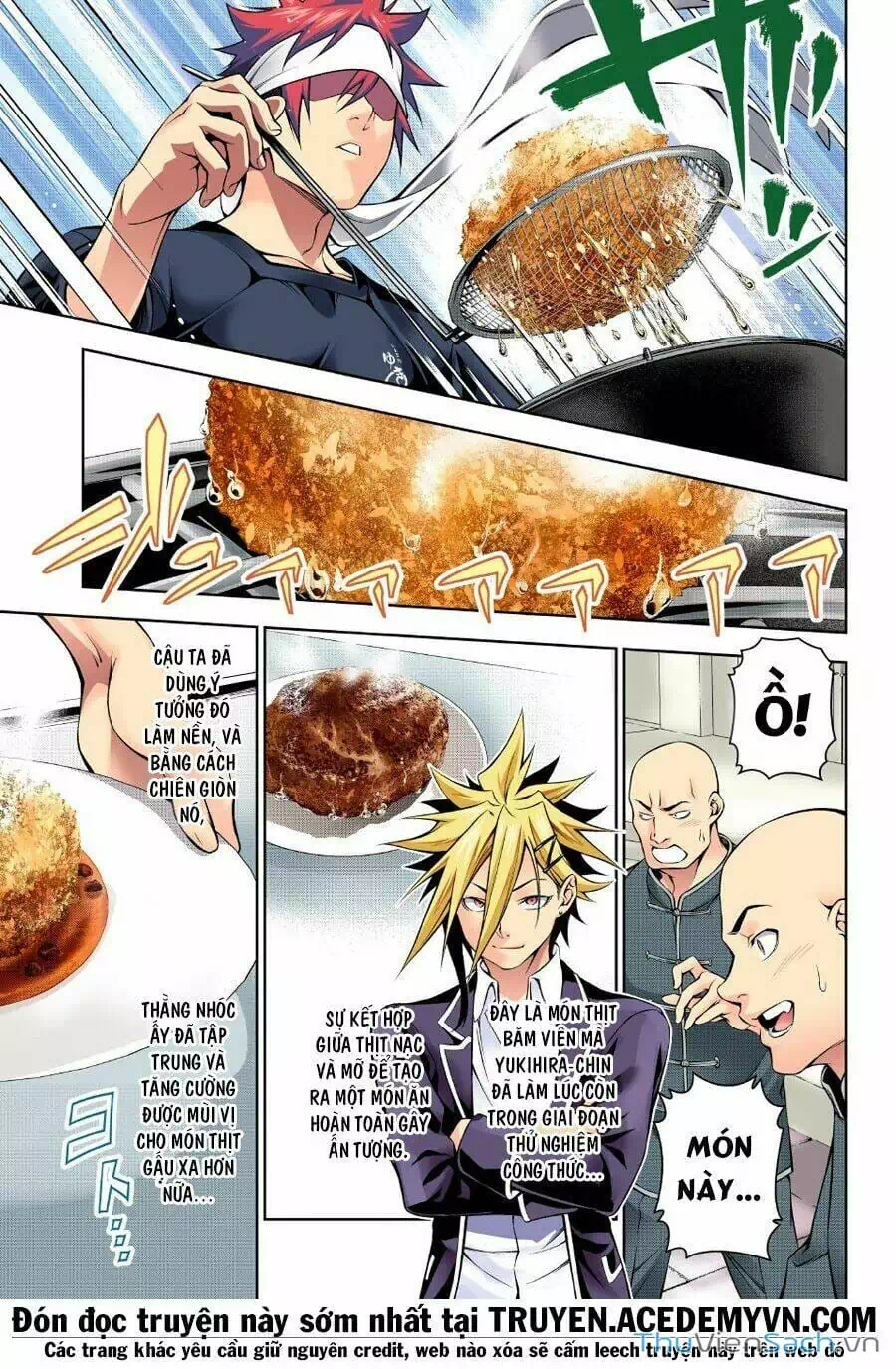 Truyện Tranh Vua Bếp Soma - Cuộc Chiến Ẩm Thực trang 7