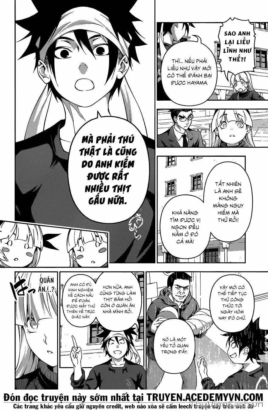 Truyện Tranh Vua Bếp Soma - Cuộc Chiến Ẩm Thực trang 7