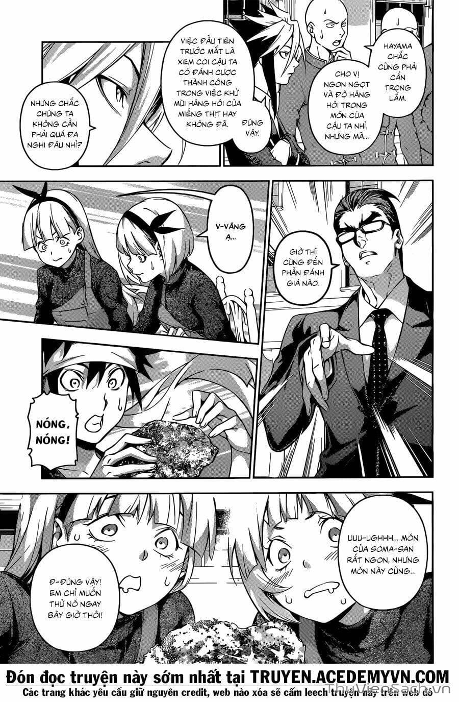 Truyện Tranh Vua Bếp Soma - Cuộc Chiến Ẩm Thực trang 7