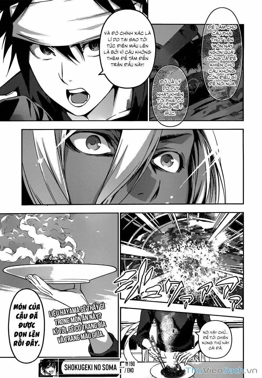 Truyện Tranh Vua Bếp Soma - Cuộc Chiến Ẩm Thực trang 7