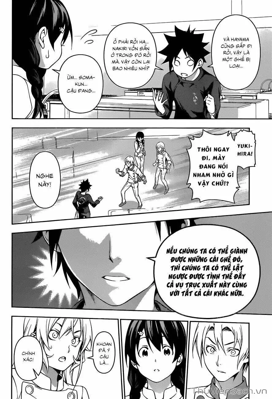 Truyện Tranh Vua Bếp Soma - Cuộc Chiến Ẩm Thực trang 7