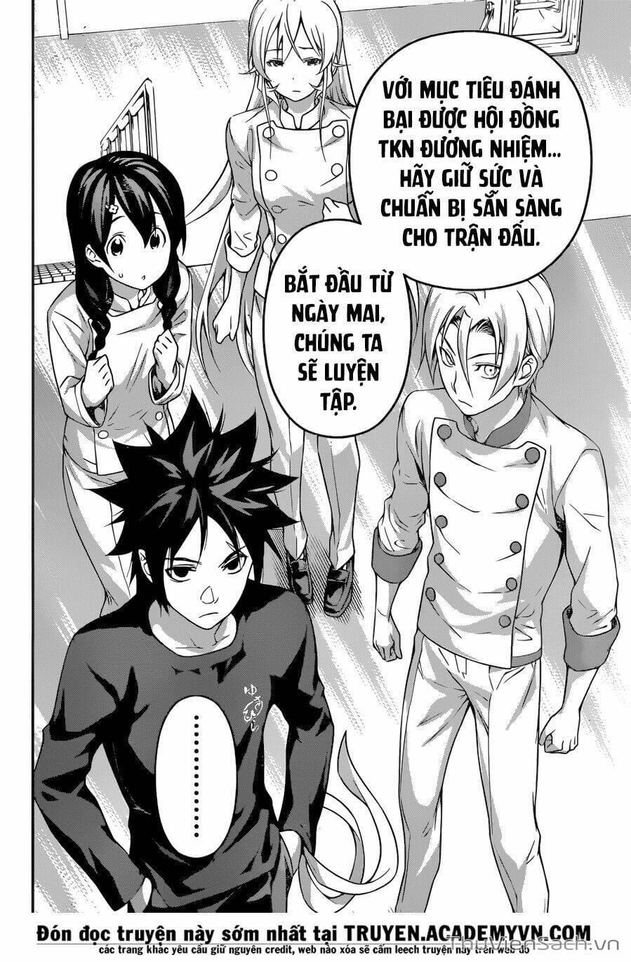 Truyện Tranh Vua Bếp Soma - Cuộc Chiến Ẩm Thực trang 7