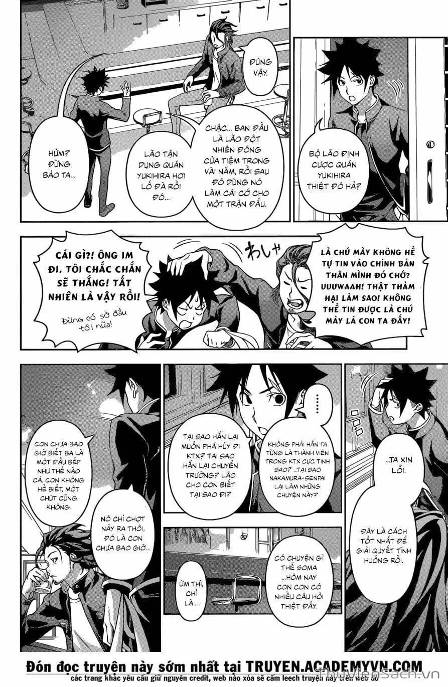 Truyện Tranh Vua Bếp Soma - Cuộc Chiến Ẩm Thực trang 7