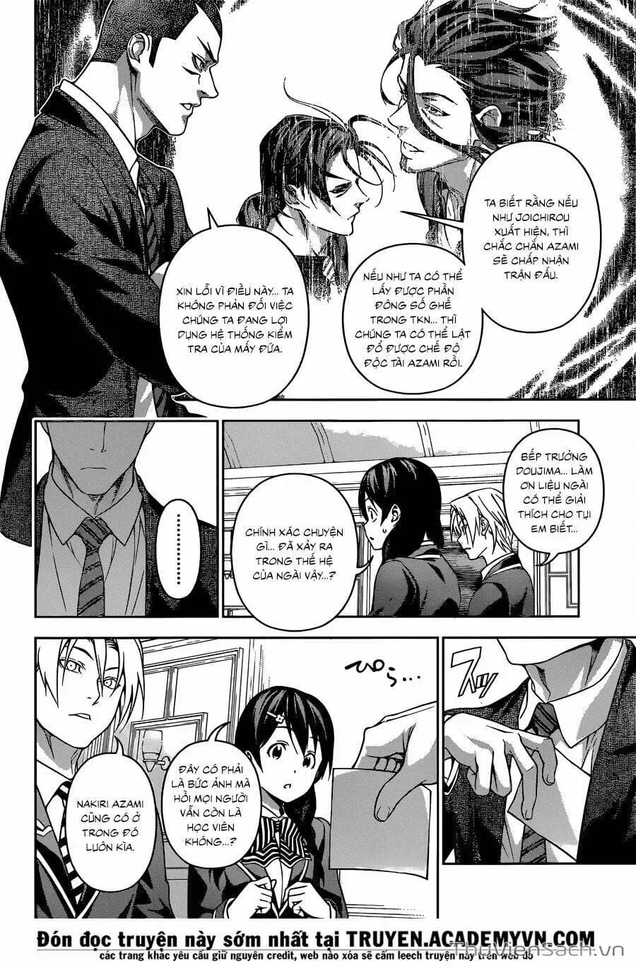 Truyện Tranh Vua Bếp Soma - Cuộc Chiến Ẩm Thực trang 7