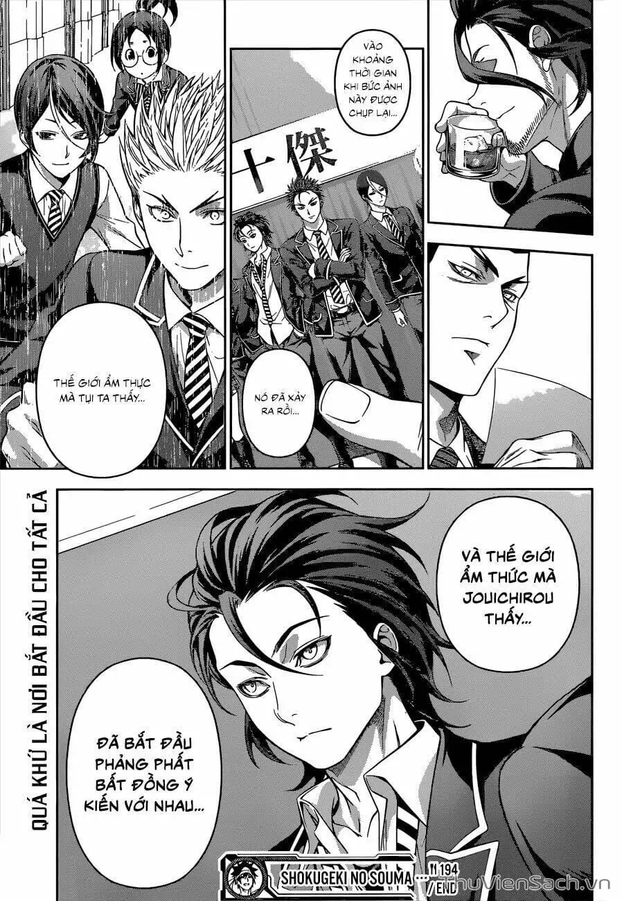 Truyện Tranh Vua Bếp Soma - Cuộc Chiến Ẩm Thực trang 7