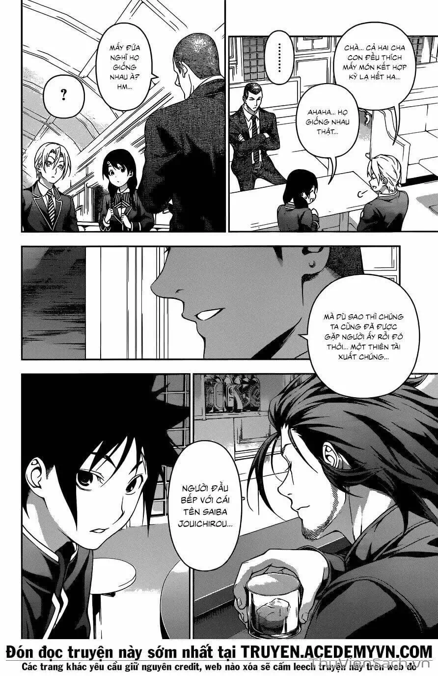Truyện Tranh Vua Bếp Soma - Cuộc Chiến Ẩm Thực trang 7