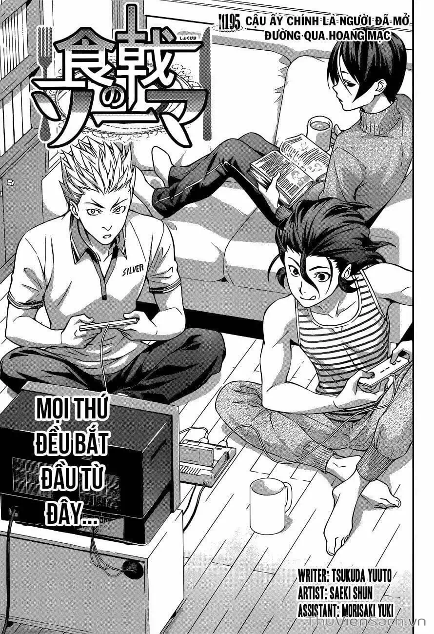 Truyện Tranh Vua Bếp Soma - Cuộc Chiến Ẩm Thực trang 7