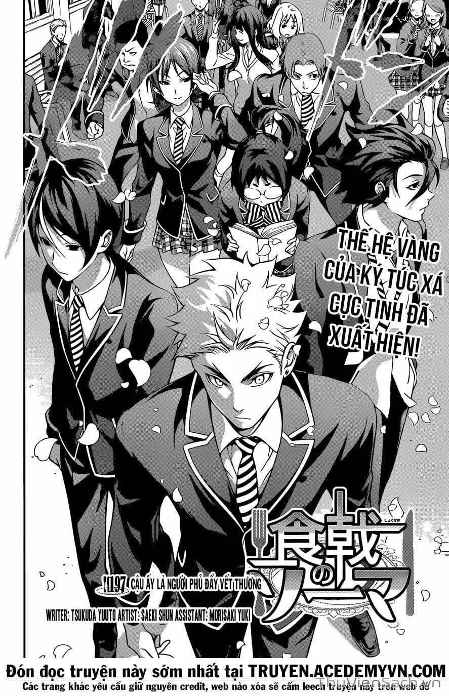 Truyện Tranh Vua Bếp Soma - Cuộc Chiến Ẩm Thực trang 7