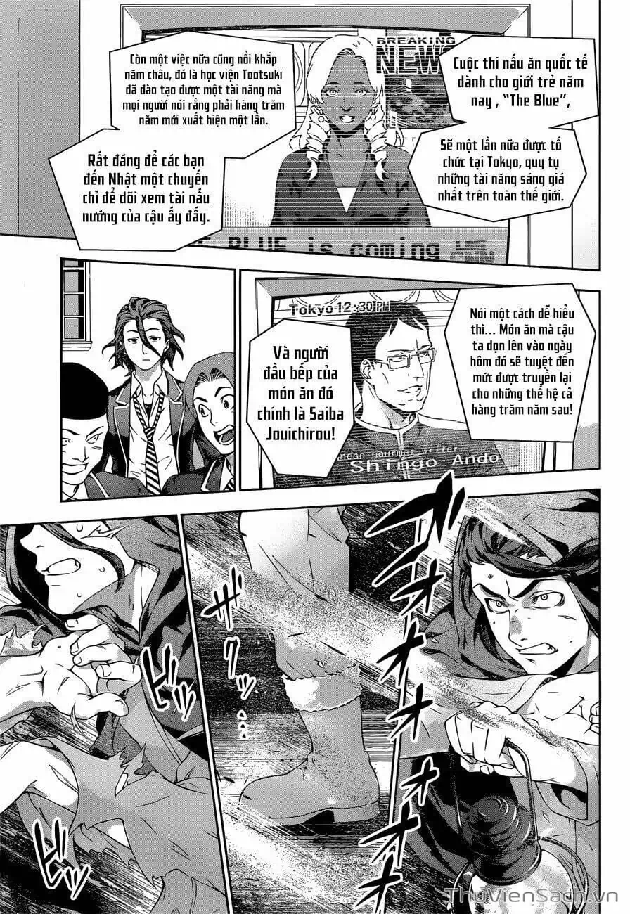 Truyện Tranh Vua Bếp Soma - Cuộc Chiến Ẩm Thực trang 7