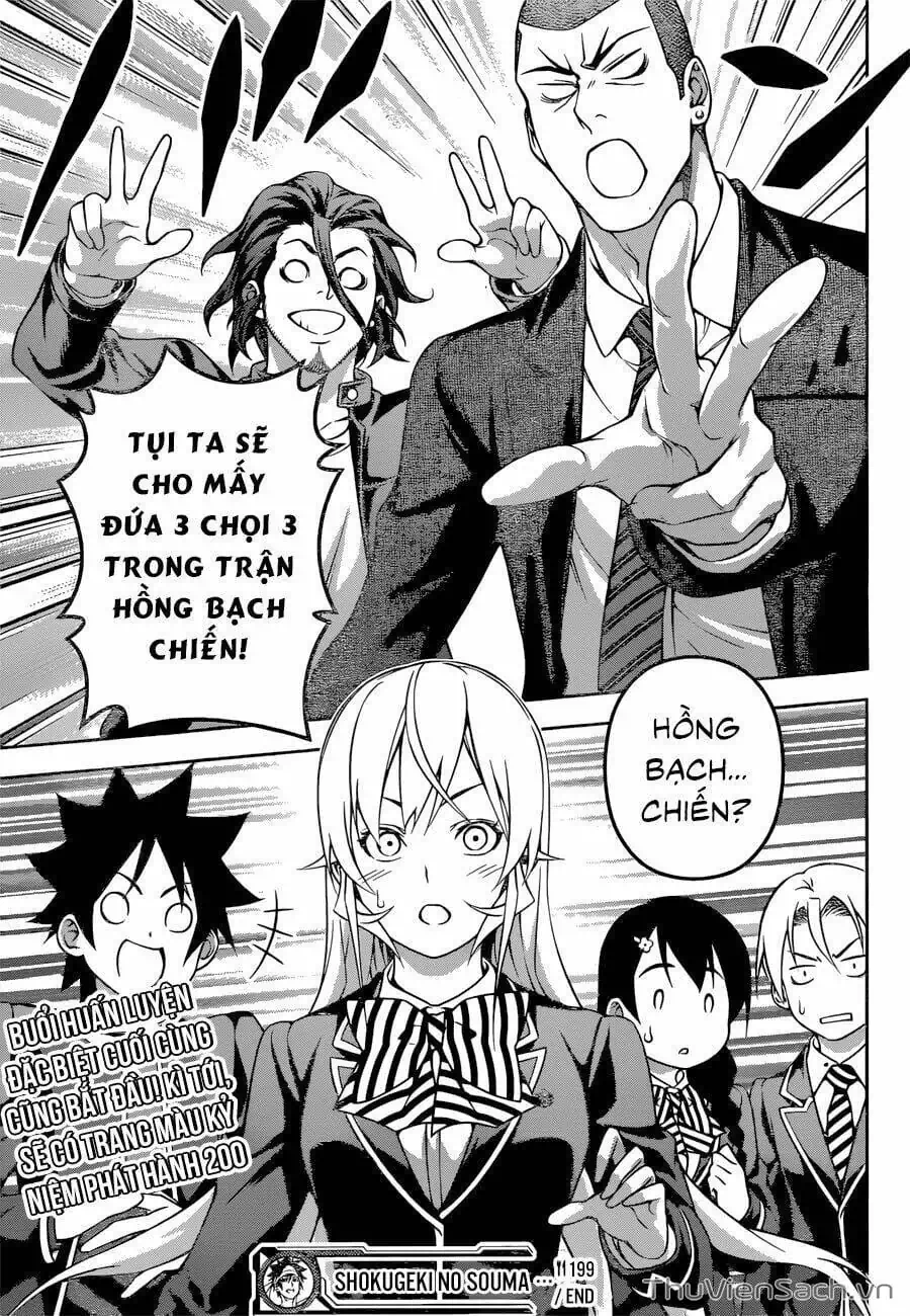 Truyện Tranh Vua Bếp Soma - Cuộc Chiến Ẩm Thực trang 7